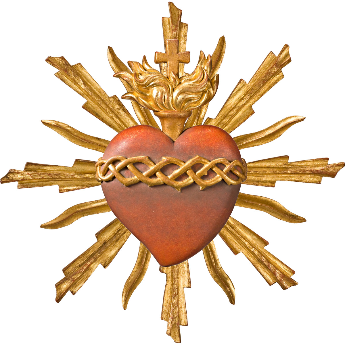 Sacrado Corazón de Jesús con aureola